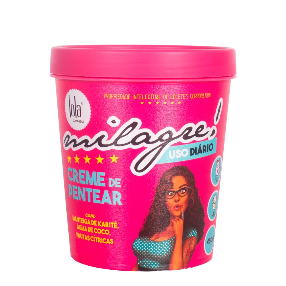 Lola Creme de Pentear Milagre (450g)